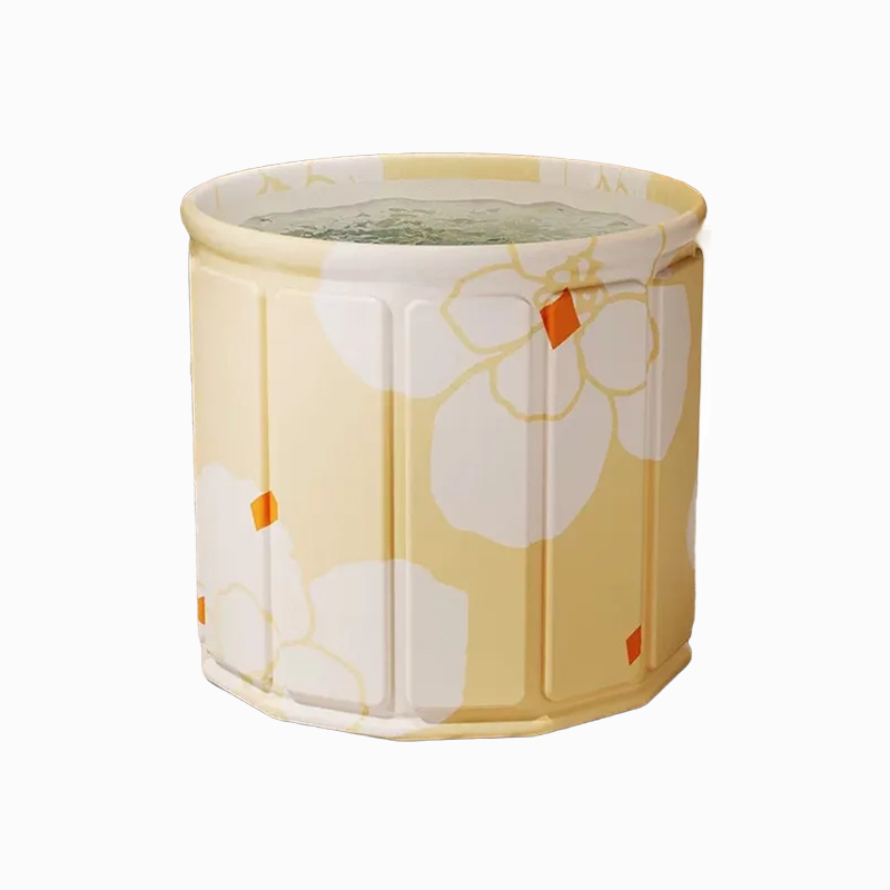 【3小時長效鎖溫】加厚折疊泡澡桶