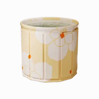 【3小時長效鎖溫】加厚折疊泡澡桶