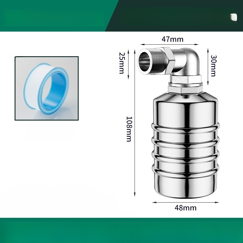不銹鋼水滿自停閥浮球閥