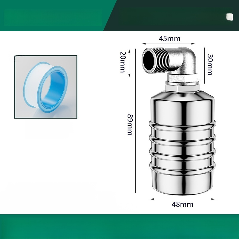 不銹鋼水滿自停閥浮球閥