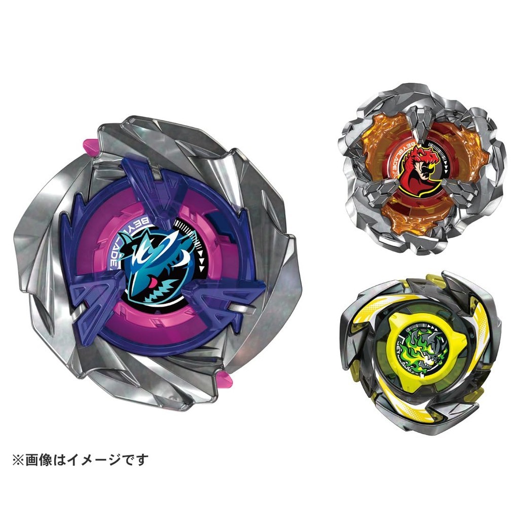 [JAPAN AUTHENTIC] TAKARA TOMY BEYBLADE X UX-15 Shark Scale Deck Set
