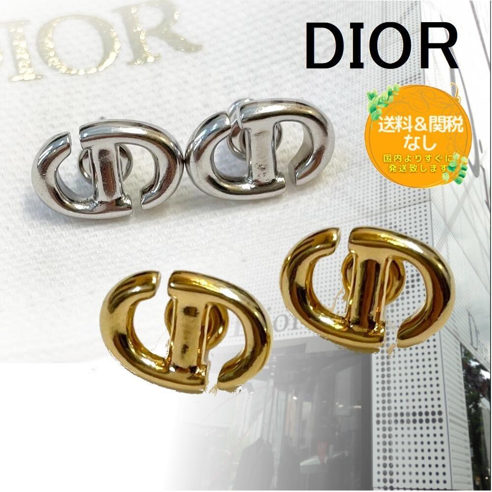 【国内直営即発】タイムレス！DIOR★CD NAVY スタッズ ピアス