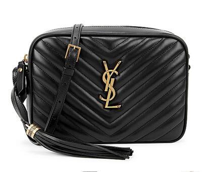 【サンローラン】LOU カメラバッグ/キルティングレザー