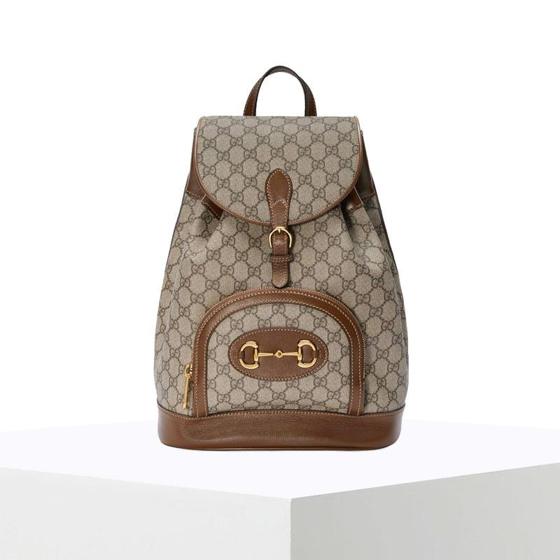 GG(グッチ) 1955 Horsebit バックパックBackpack GG Premium Canvas