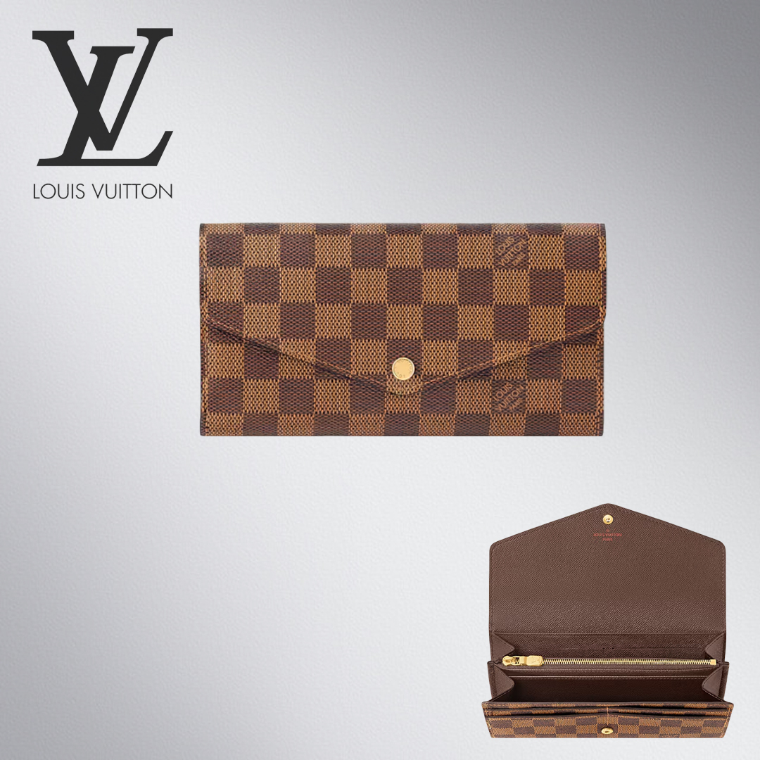 ルイヴィトン 長財布 ダミエ ポルトフォイユサラ N63209