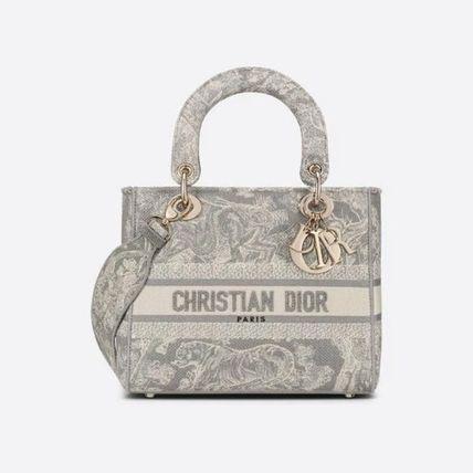 【DIOR】ディオール LADY D-LITE ミディアムバッグリバース