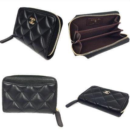 すぐ届く！CHANELクラシックジップコインパース☆素材金具各種