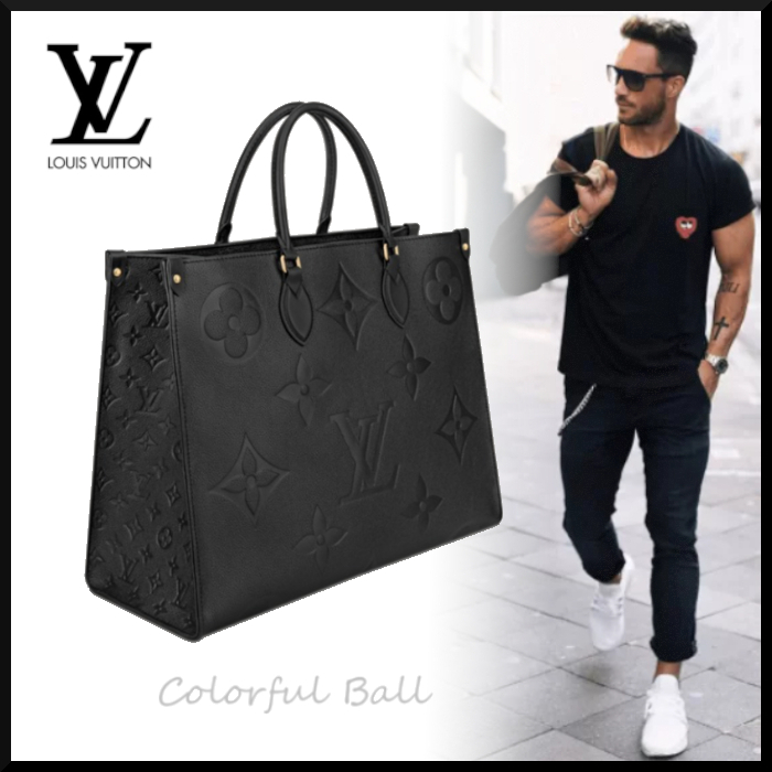 【メンズに大人気】Louis Vuitton　オンザゴー GM トートバッグ