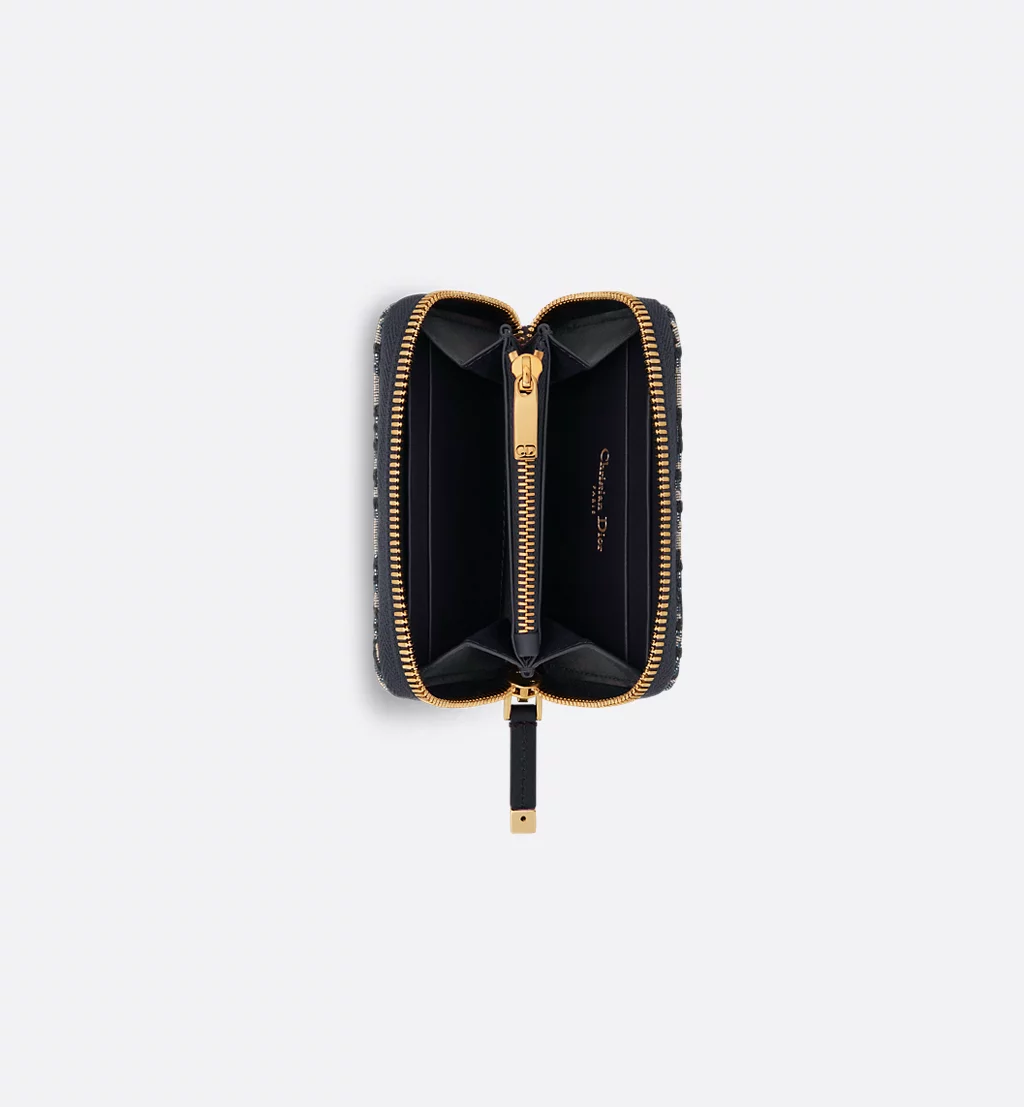 直営店買付ディオール カロ コンパクト折りたたみ財布ウォレット