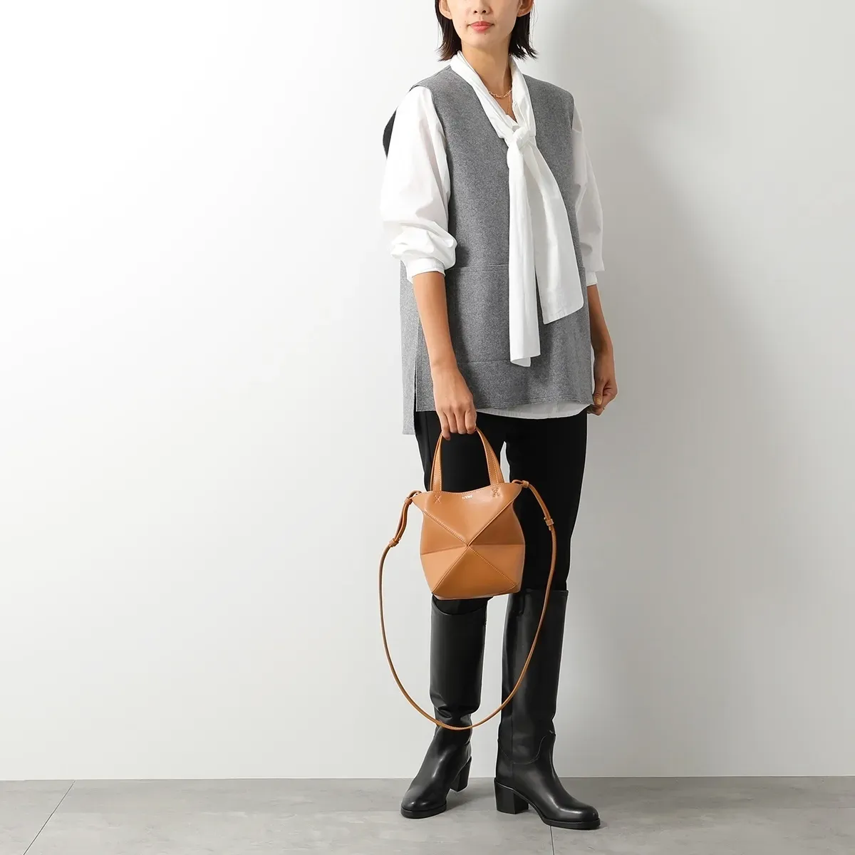 LOEWE トートバッグ A657V25X01 PUZZLE FOLD TOTE MINI