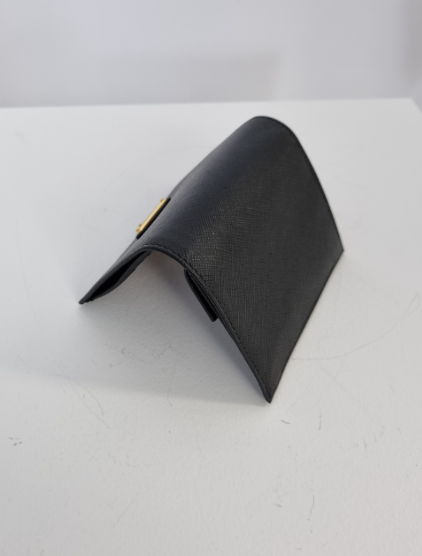 ★関税込★PRADA★SAFFIANO Triangle Logo★折りたたみ財布★