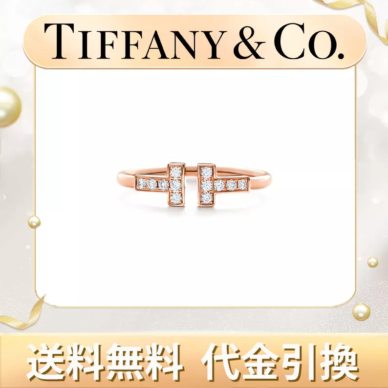 【tiffany】ダイヤモンド ワイヤー リング