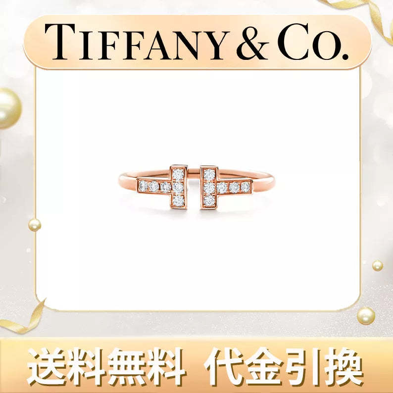 【tiffany】ダイヤモンド ワイヤー リング