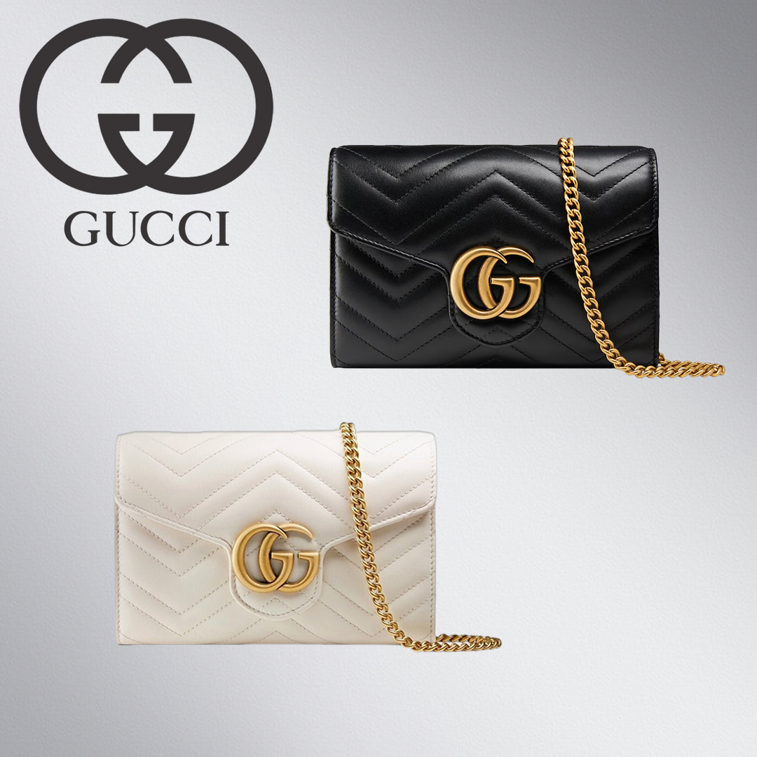 【大人気♡チェーンウォレット】レザー　ショルダーバッグ