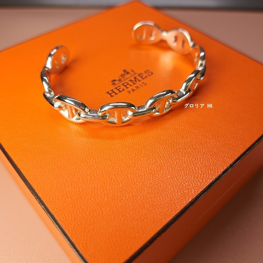 ★入手困難★【HERMES】 Chaine d‘Andre Enchainee バングル MM