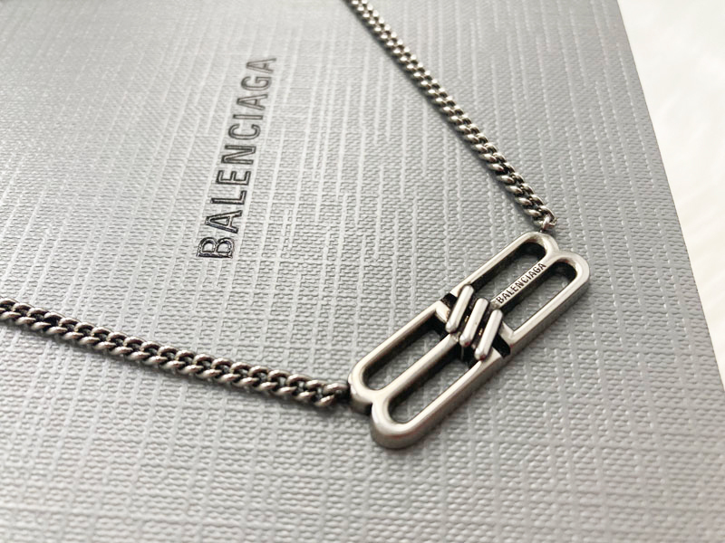 【BALENCIAGA/バレンシアガ】大人気◇BB ICON ネックレス