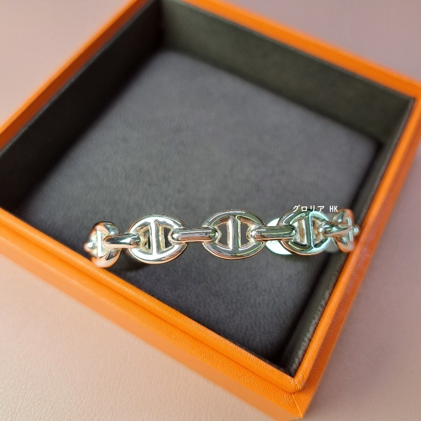 ★入手困難★【HERMES】 Chaine d‘Andre Enchainee バングル MM