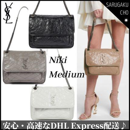 SAINT LAURENT ニキ ミディアム ヴィンテージレザー 2way