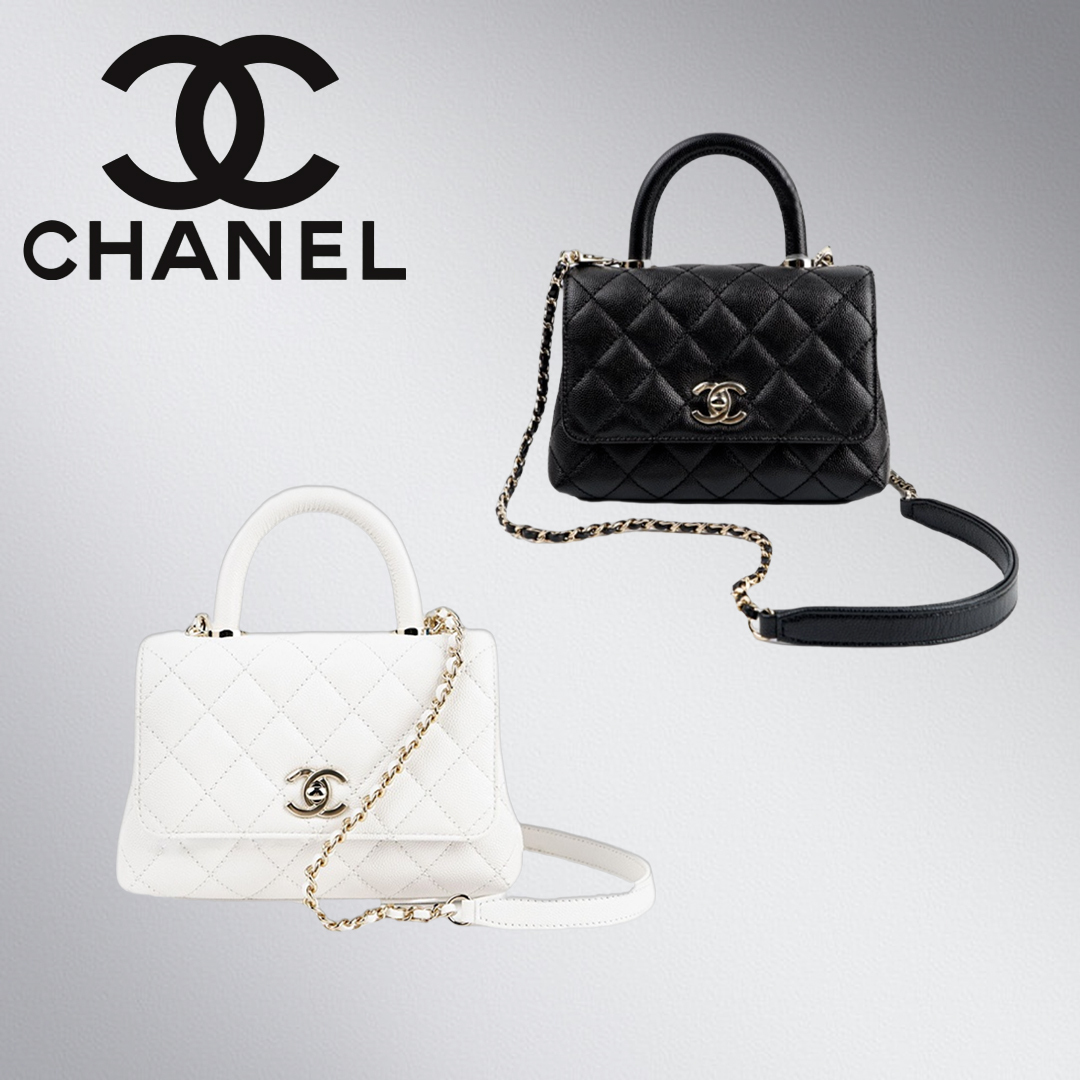 CHANEL《Newサイズ希少》シャネル ココハンドル 14.5