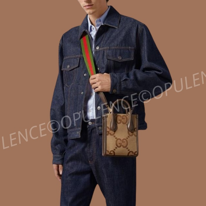 GUCCI グッチ 人気 ジャンボ GG ミニ トート/ショルダーバッグ