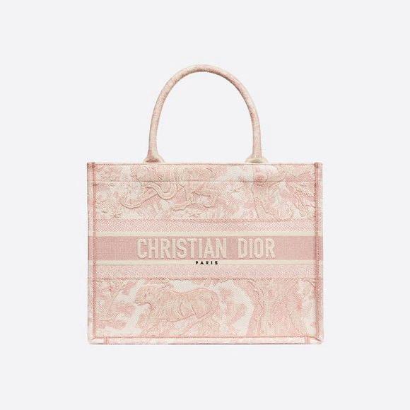 【ディオール】大人気 DIOR ブックトート キャンバス ラージ