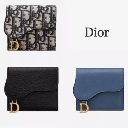 累積売上総額第１位【DIOR】SADDLE フラップ カードホルダー