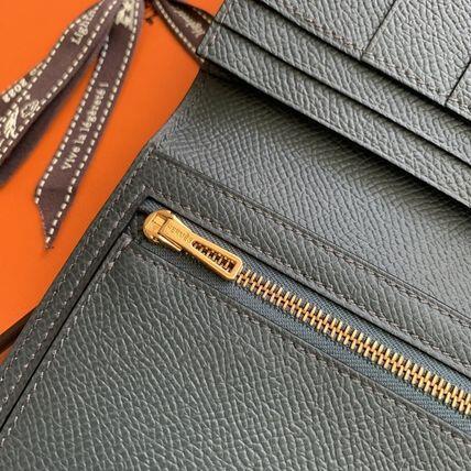 【 特別なオファー】【入手困難★超レア】エルメス Bearn べアン スフレ 長財布 黒