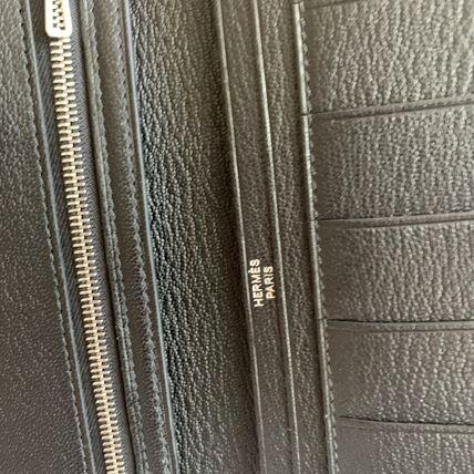 【 特別なオファー】【入手困難★超レア】エルメス Bearn べアン スフレ 長財布 黒