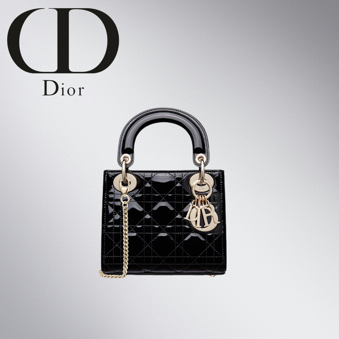 追跡付き発送【Dior】2WAY♪Lady Dior ミニバッグ