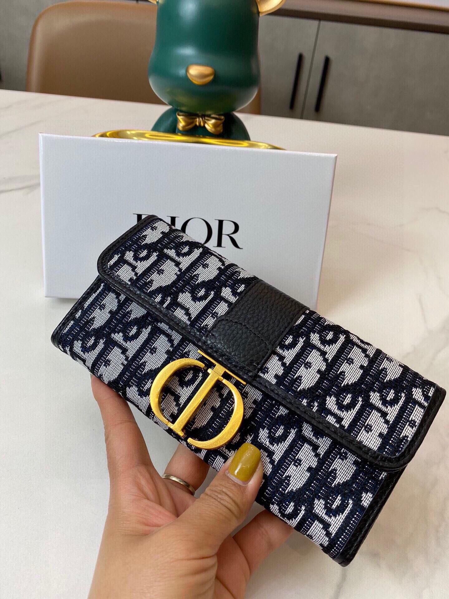 Dior(ディオール)★ジャカードキャンバスクラッチバッグ
