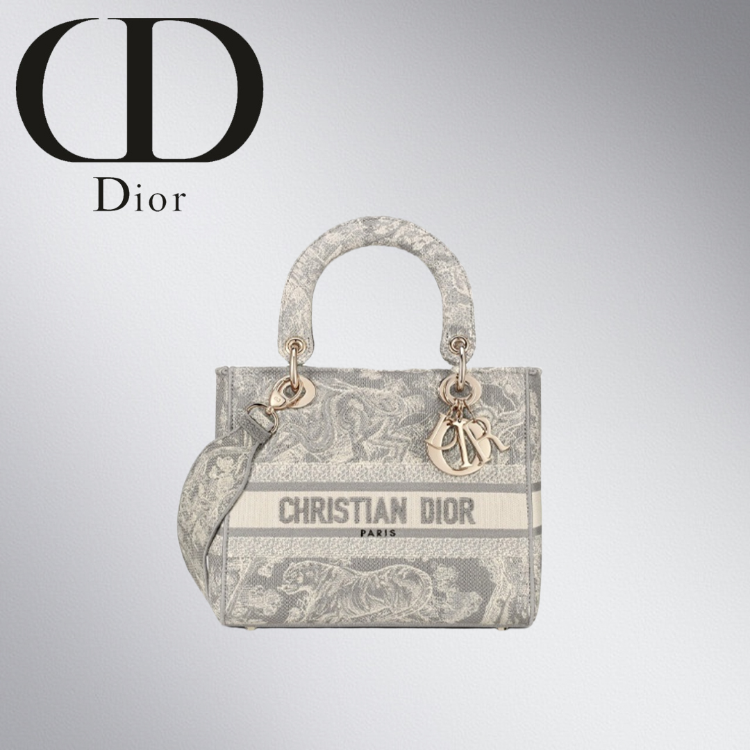 【DIOR】ディオール LADY D-LITE ミディアムバッグリバース