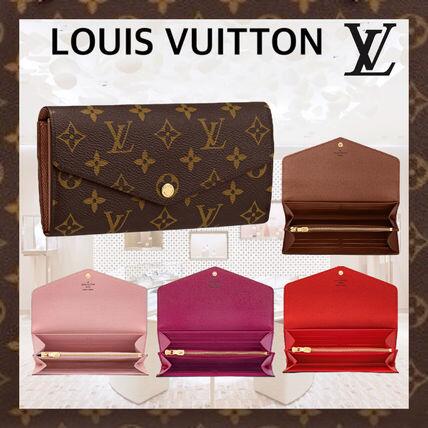 国内即発 LV 大人気 ポルトフォイユサラ 長財布 モノグラム 牛革