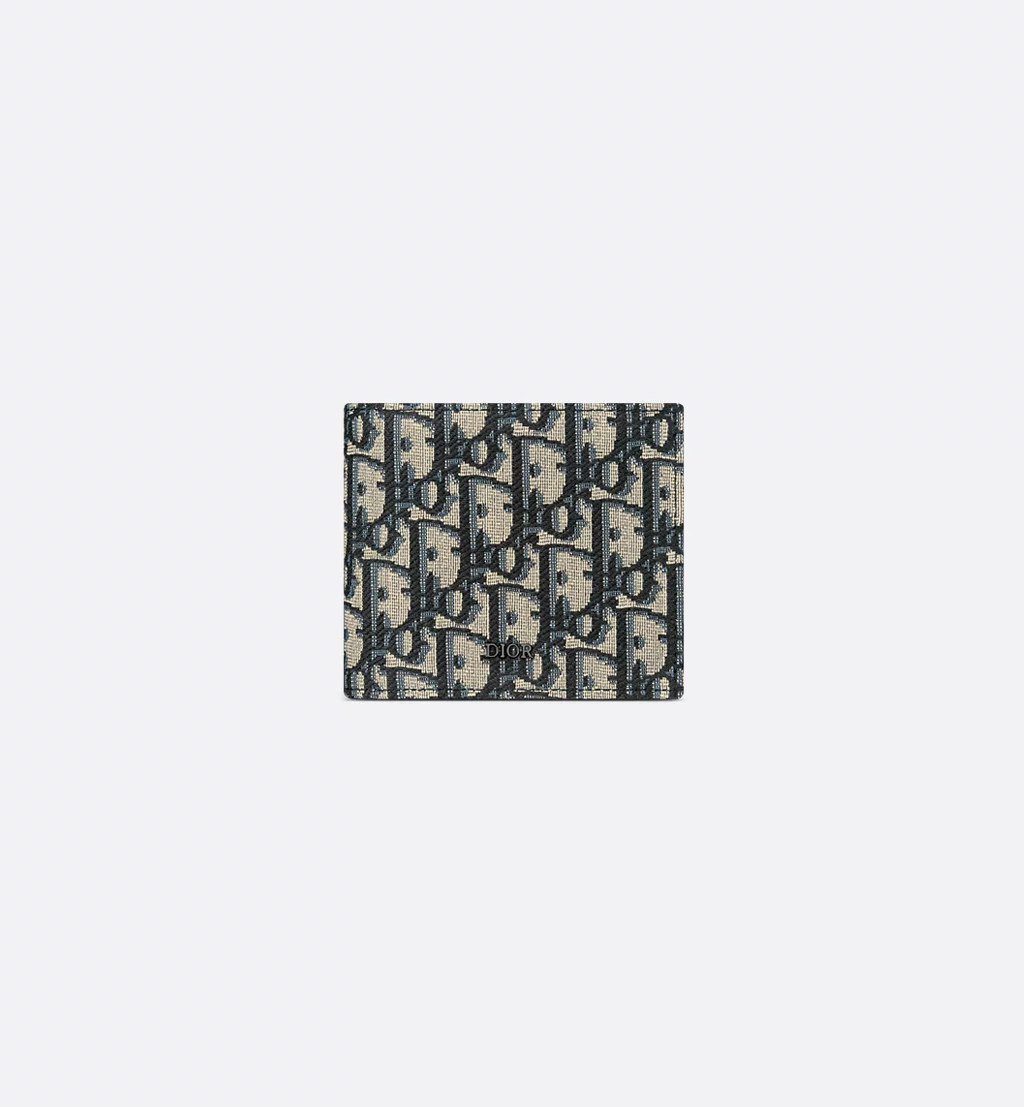 すぐ届く！DIOR ディオール Oblique オブリーク 折財布 メンズ
