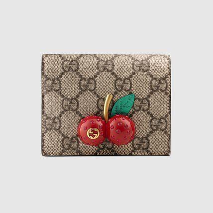 [残りわずか!!]GUCCI チェリーGGスプリーム ミニ財布 すぐ発送