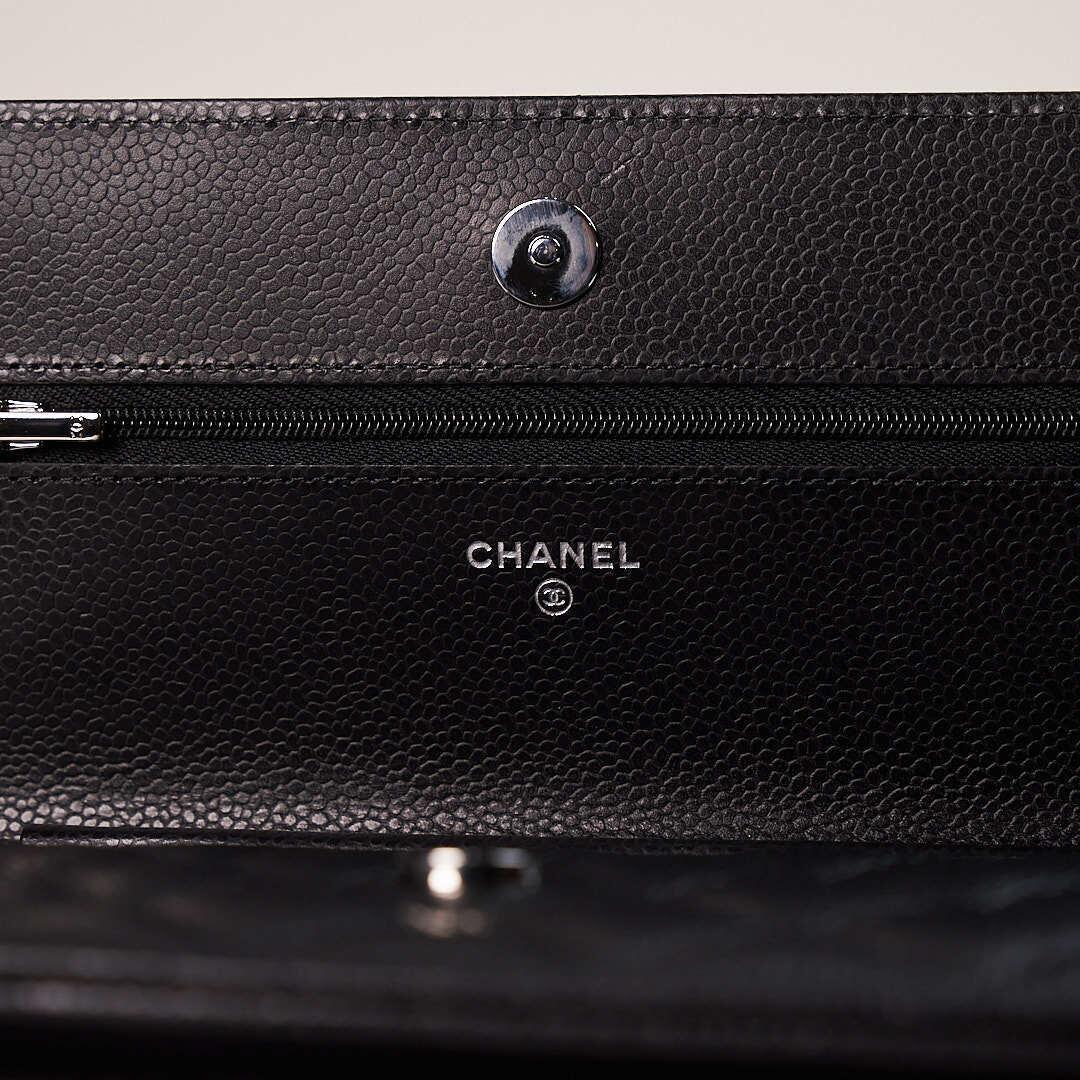 【CHANEL】 チェーンウォレット マトラッセ chain wallet