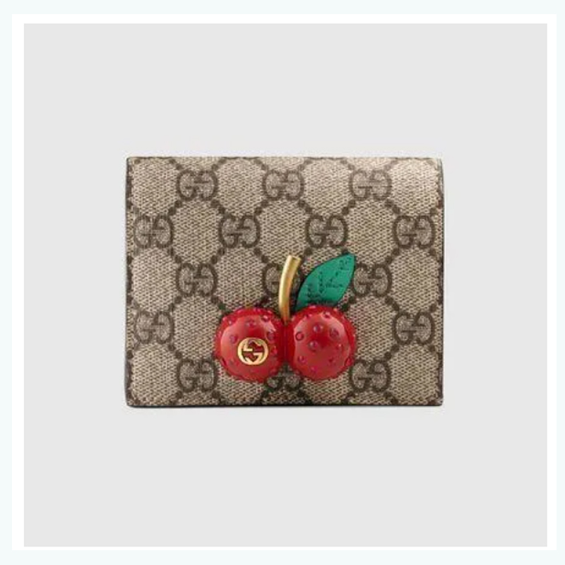 [残りわずか!!]GUCCI チェリーGGスプリーム ミニ財布 すぐ発送
