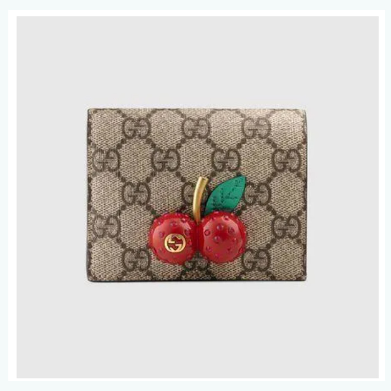 [残りわずか!!]GUCCI チェリーGGスプリーム ミニ財布 すぐ発送