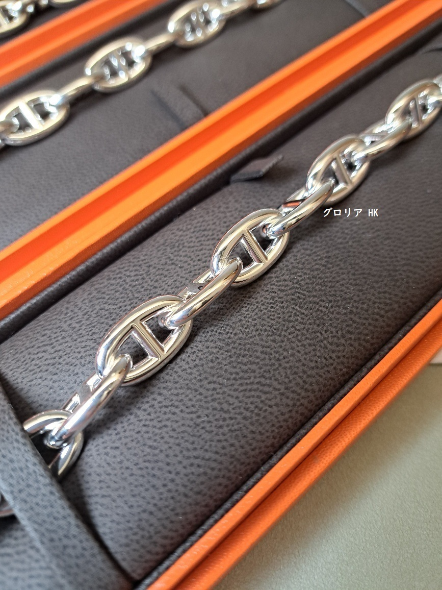 ☆直営店☆ 【HERMES】 シェーヌ・ダンクル ブレスレット GM
