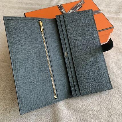 【 特別なオファー】【入手困難★超レア】エルメス Bearn べアン スフレ 長財布 黒