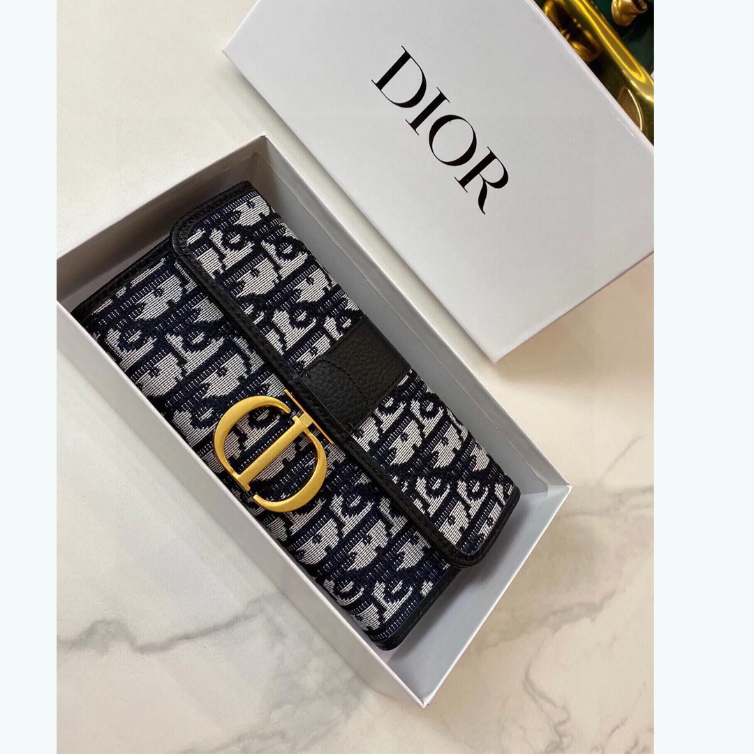 Dior(ディオール)★ジャカードキャンバスクラッチバッグ