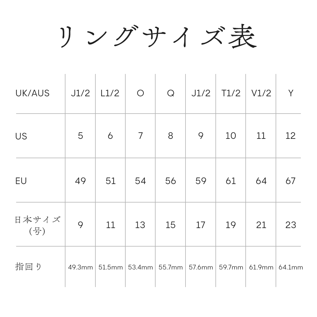 ずっとそばにいるリング