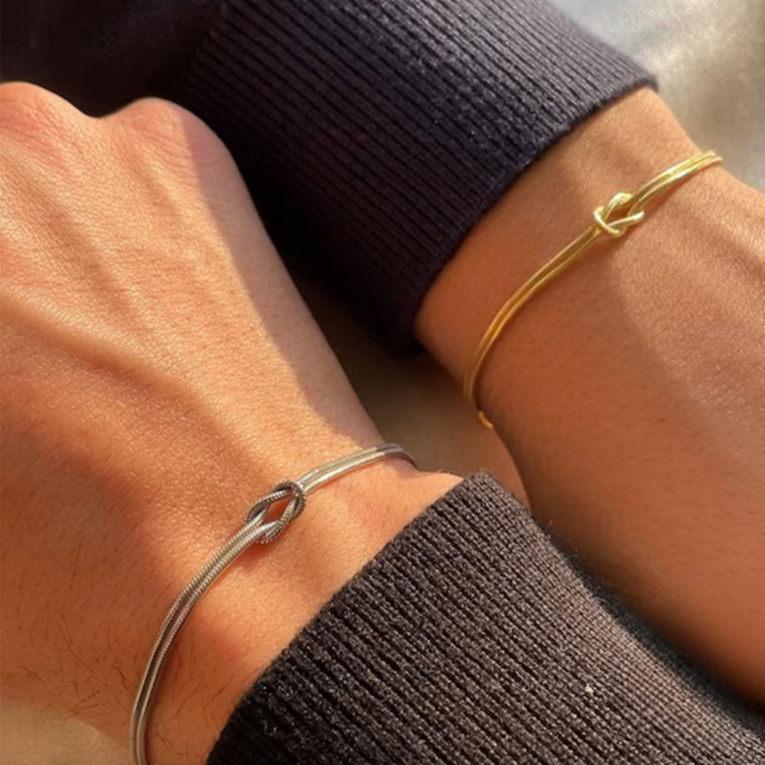 Grandma & Granddaughter Bond Knot Bracelets