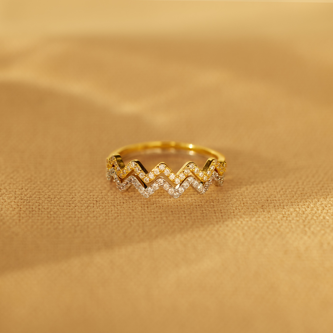 ママからの愛 - 高低リング