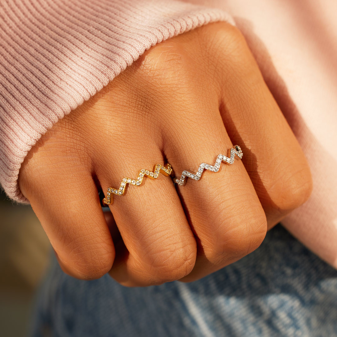 ママからの愛 - 高低リング