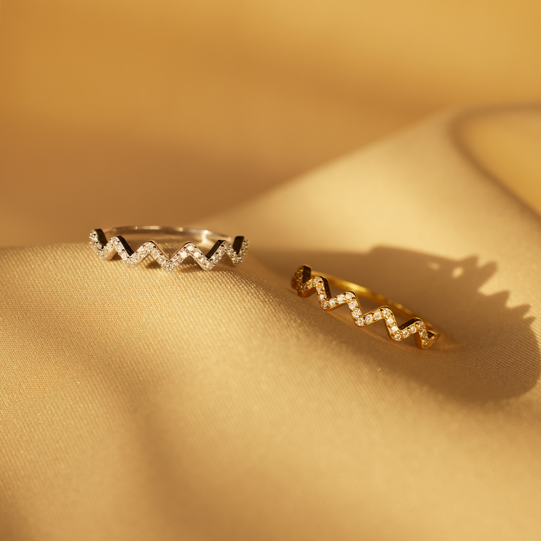 ママからの愛 - 高低リング