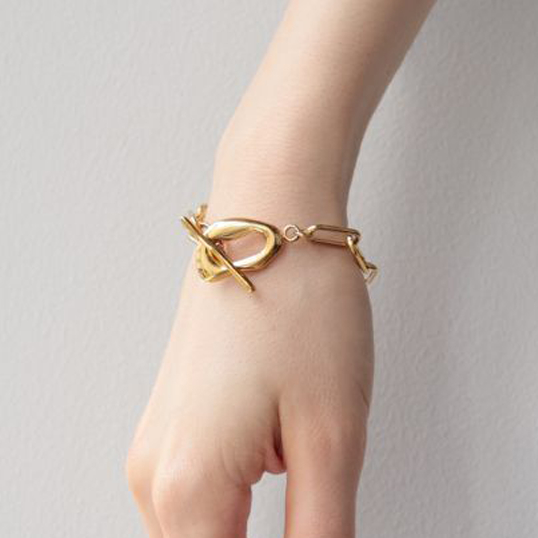 ふたりの小さな鎖の約束ブレスレット