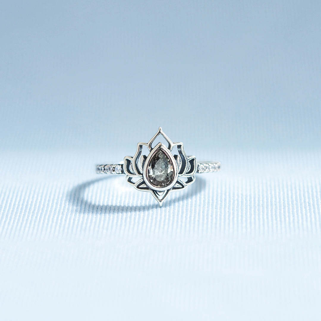 There's Always A Flame In You Lotus Ring
