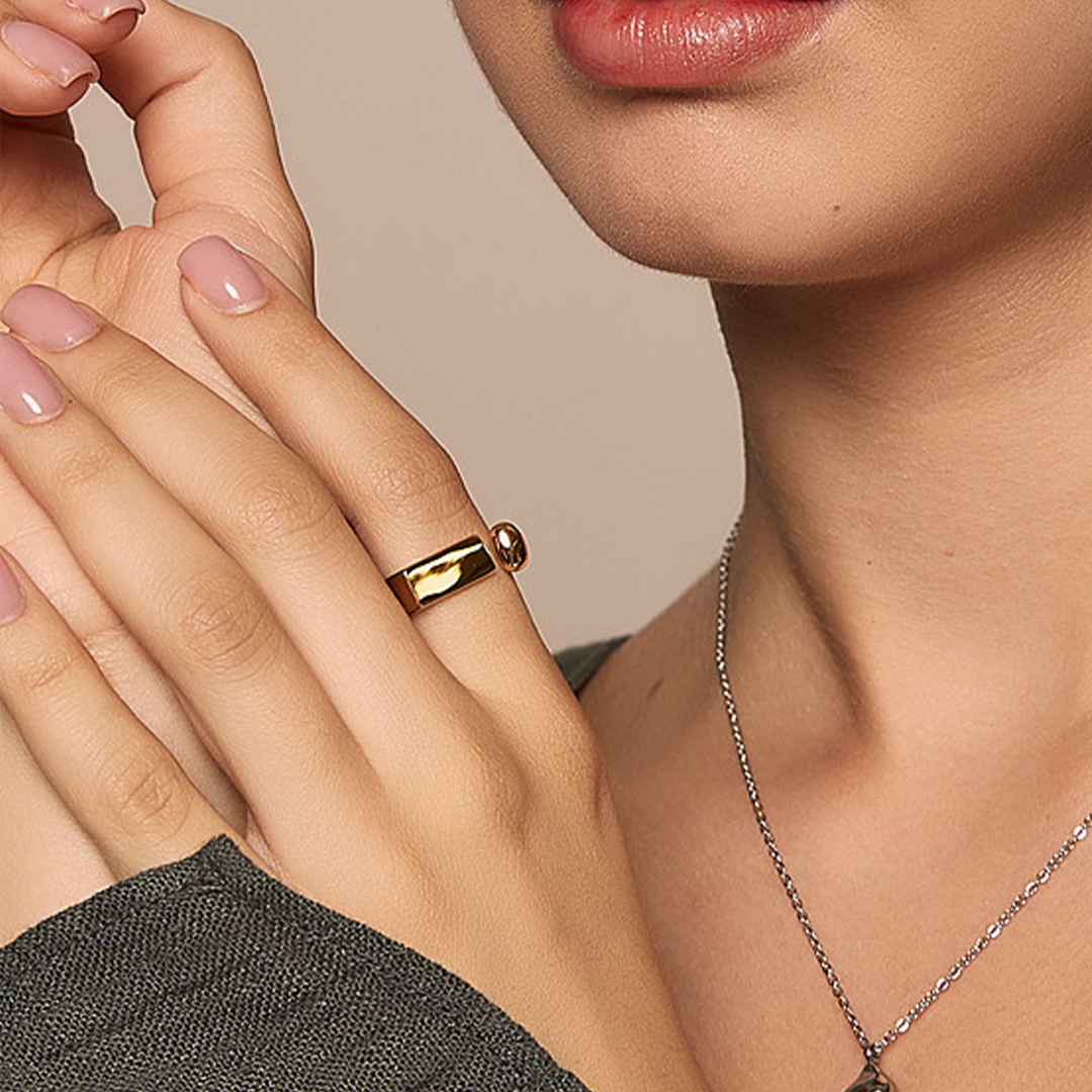 「凛（りん）」スクエアバーリング