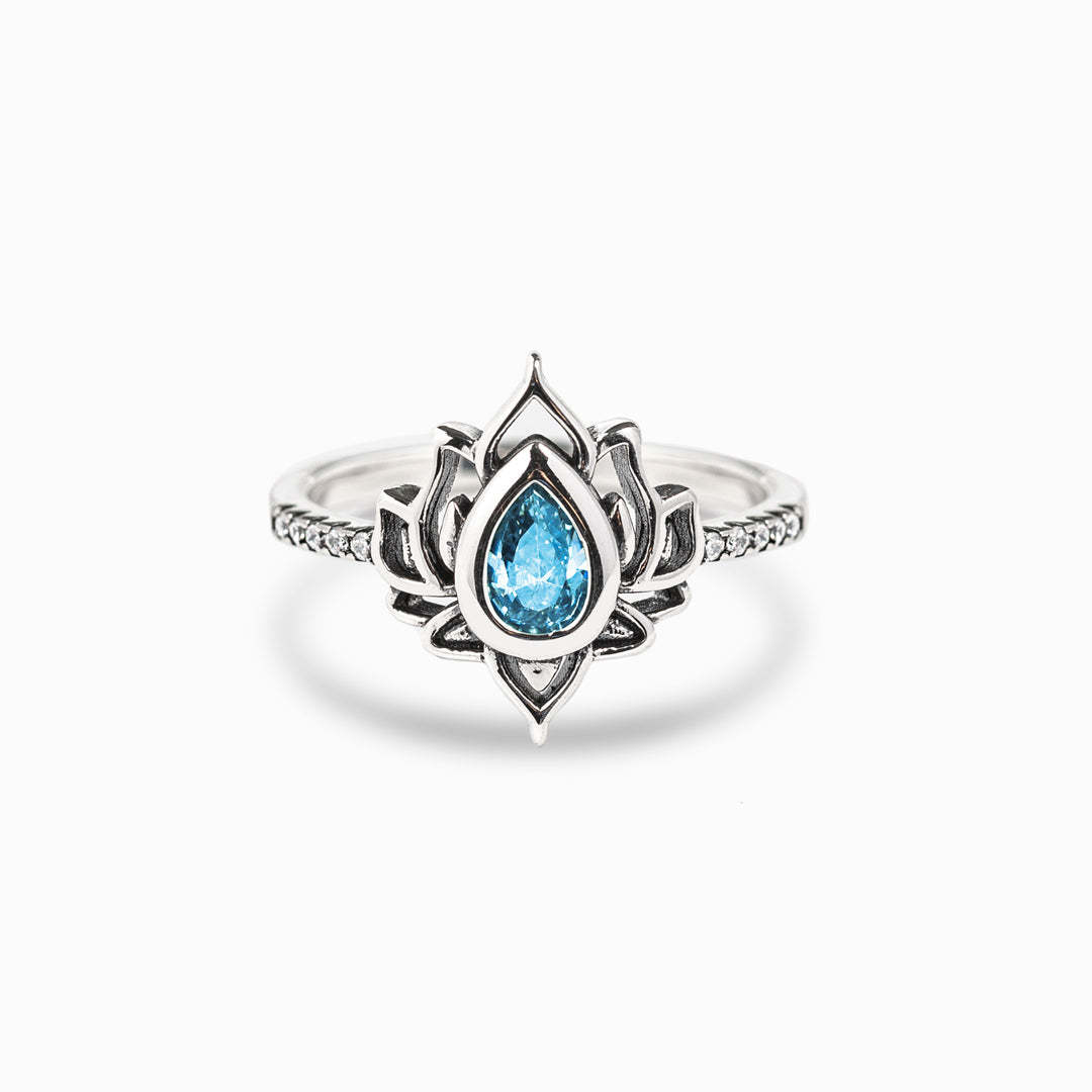 There's Always A Flame In You Lotus Ring