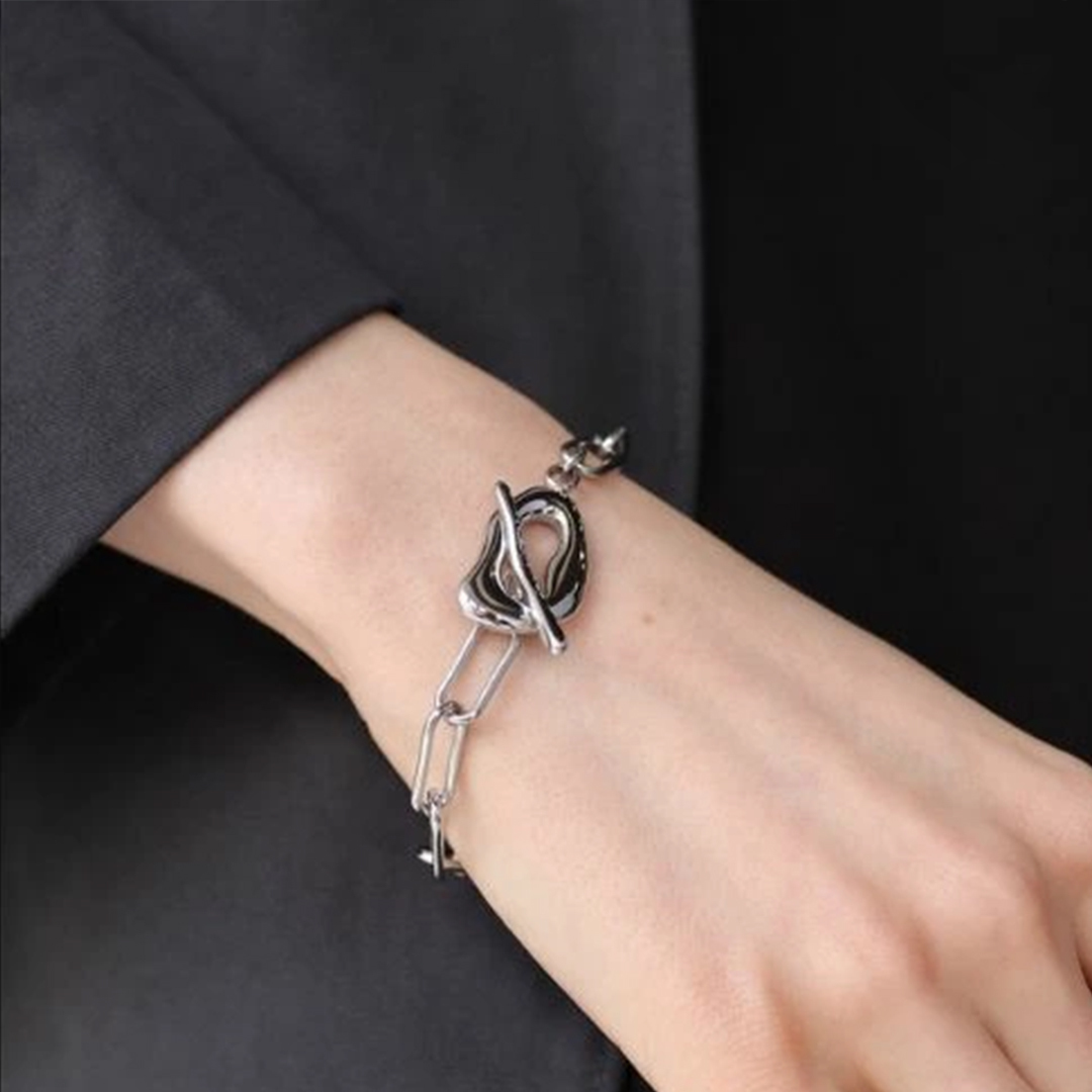 ふたりの小さな鎖の約束ブレスレット